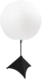 LED Inflatable Moon Light 4.92ft Globe Balloon Tripod Stand in White, alternate view 7