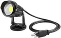 LED Landscape Up Down Light 5W White LED Decorative Spotlight Lamp 110V with Plug for Indoor Outdoor Yard Step