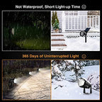 LED Landscape Up Down Light 5W White LED Decorative Spotlight Lamp 110V with Plug for Indoor Outdoor Yard Step, alternate