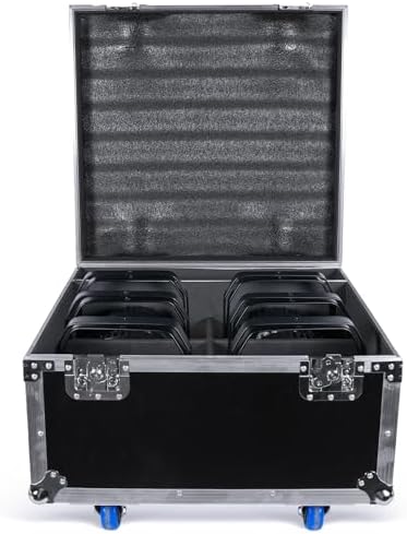 LED Par Light IP67 Waterproof 18X18W RGBWAUV 6-in-1, High Power Wash Strobe DJ DMX Sound Activated Uplights for, alternate