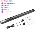 LED Wall Washer Light,336 LEDs 70W RGB DJ Light Bar Stage Lighting Support DMX & Sound Activated Control Dj, alternate view 6