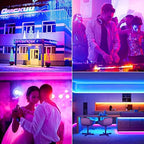 LED Wall Washer Light,336 LEDs 70W RGB DJ Light Bar Stage Lighting Support DMX & Sound Activated Control Dj, alternate view 4