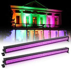 LED Wall Washer Light,336 LEDs 70W RGB DJ Light Bar Stage Lighting Support DMX & Sound Activated Control Dj