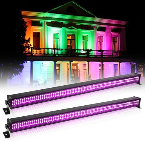 LED Wall Washer Light,336 LEDs 70W RGB DJ Light Bar Stage Lighting Support DMX & Sound Activated Control Dj