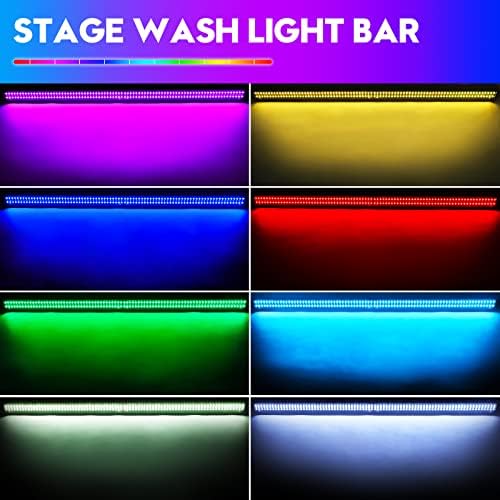 LED Wall Washer Light,336 LEDs 70W RGB DJ Light Bar Stage Lighting Support DMX & Sound Activated Control Dj, alternate view 2