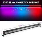 LED Wall Washer Light,336 LEDs 70W RGB DJ Light Bar Stage Lighting Support DMX & Sound Activated Control Dj, alternate view 4