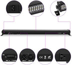 LED Wall Washer Light,336 LEDs 70W RGB DJ Light Bar Stage Lighting Support DMX & Sound Activated Control Dj, alternate view 7