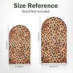 Leopard Print Arch Backdrop Cover Set, 7.2FT & 6FT Wrinkle-Free Spandex Fitted Chiara Backdrop Stand Covers for, alternate