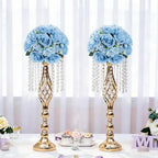 Light Blue Flower Ball Centerpieces for Tables 10 PCS Rose Ball for Wedding in Blue, alternate view 5