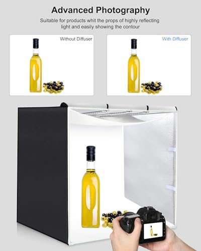 Light Box Photography, 32x32 inch Photo Light Box with 234 LED Beads in 32x32 inch, alternate view 4