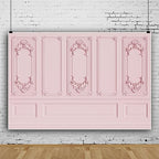 Light Pink Vintage Room Inside Photography Backdrops 10x6.5ft in 10x6.5ft, alternate view 2