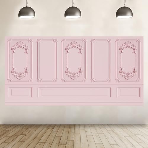 Light Pink Vintage Room Inside Photography Backdrops 20x10ft in 20x10ft, alternate view 4