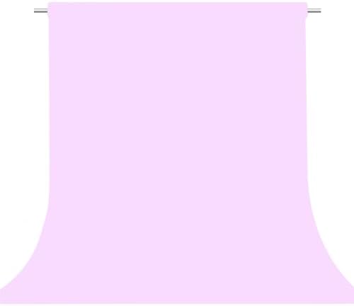 Light Purple Photography Backdrop for Photoshoot, Fabric 5x7ft in 5x7ft