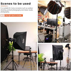 Light Stand 112in/9.3' Photography Heavy Duty Light Stand, alternate view 6