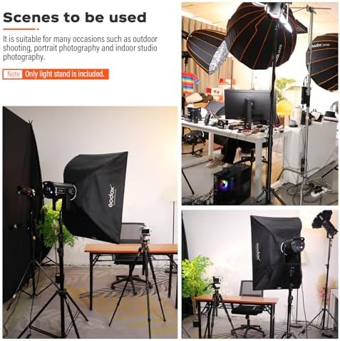 Light Stand 112in/9.3' Photography Heavy Duty Light Stand, alternate view 6