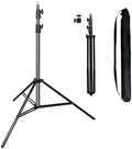 Light Stand for Photography 9.2ft/2.8M Heavy Duty Tripod Spring Cushioned