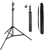 Light Stand for Photography 9.2ft/2.8M Heavy Duty Tripod Spring Cushioned