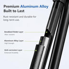 Light Stand for Photography 9.2ft/2.8M Heavy Duty Tripod Spring Cushioned, alternate view 4
