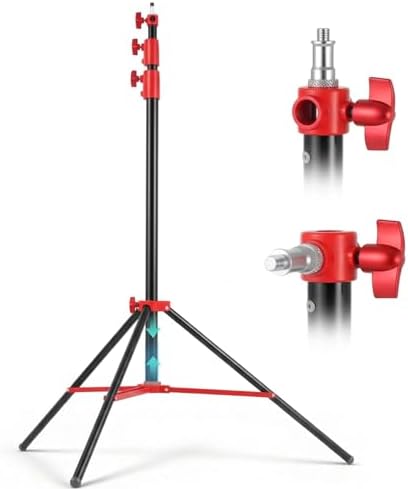 Light Stand Photography, 9.1ft/280cm Air Cushioned Studio Light Stand