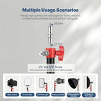 Light Stand Photography, 9.1ft/280cm Air Cushioned Studio Light Stand, alternate view 2