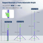 Light Stand Photography, 9.1ft/280cm Air Cushioned Studio Tripod Stand, alternate view 4