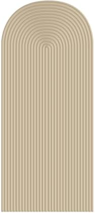 Light Tan Ripples Pattern Arch Backdrop Cover for Birthday Party Wedding Baby Shower Decorations Chiara, alternate view 6
