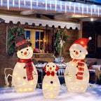 Light Up Snowman, hristmas Yard Decoration, 60 LEDs Lighted Snowman Christmas Decoration, Indoor Outdoor Lighted, alternate