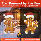 Lighted Christmas Gingerbread Garden Flag Decor, 12x18 In, alternate view 5