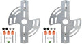 Lighting Adjustable Crossbar Kit Multifunctional Light Fixture Crossbar Plate Support to 35lb for Mount Wall