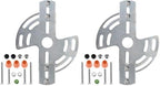 Lighting Adjustable Crossbar Kit Multifunctional Light Fixture Crossbar Plate Support to 35lb for Mount Wall