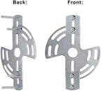 Lighting Adjustable Crossbar Kit Multifunctional Light Fixture Crossbar Plate Support to 35lb for Mount Wall, alternate view