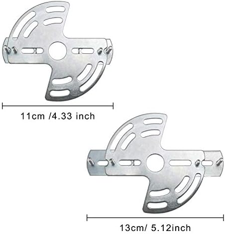 Lighting Adjustable Crossbar Kit Multifunctional Light Fixture Crossbar Plate Support to 35lb for Mount Wall, alternate view