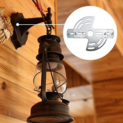 Lighting Adjustable Crossbar Kit Multifunctional Light Fixture Crossbar Plate Support to 35lb for Mount Wall, alternate view
