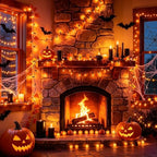 Lights Battery Operated, 50LED 16ft Outdoor Mini String Lights with 8 Modes & Timer, Black Wire Fairy Lights for, alternate
