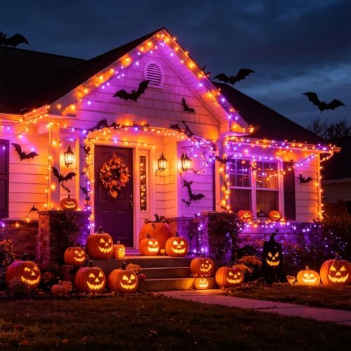Lights Battery Operated, 50LED 16ft Outdoor Mini String Lights with 8 Modes & Timer, Black Wire Fairy Lights for, alternate