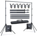 Lincostore Backdrop Stand Kit 10x7ft for Photography in 10x7ft