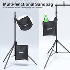 Lincostore Backdrop Stand Kit 10x7ft for Photography in 10x7ft, alternate view 3