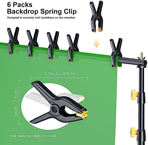 Lincostore Backdrop Stand Kit 10x7ft for Photography in 10x7ft, alternate view 5