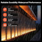 Linkable Smart RGBCW Wall Washer Light Bar 90W - 2700K-6500K Tunable White LED Bar with App & RF Remote, 16, alternate view 7