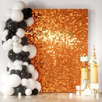 LiteGrid Series Shimmer Wall Backdrop - 24Pcs Orange