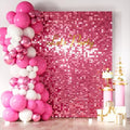 LiteGrid Series Shimmer Wall Backdrop - 24Pcs Pink
