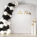 LiteGrid Series Shimmer Wall Backdrop - 36Pcs Matte White