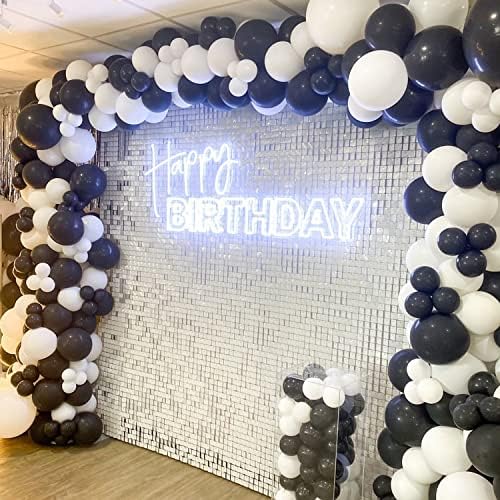 LiteGrid Series Shimmer Wall Backdrop - 36Pcs Matte White, alternate view 6