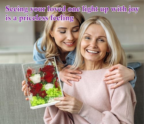 Long-Lasting Real Flowers - Handmade Rose Bush Gift For You To Send Love, alternate view 4