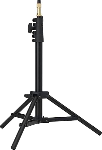 Low Mini Kit Stand, Compact Low-Angle Stand with 5/8" Stud, Supports 3.3lbs, Designed for Background and