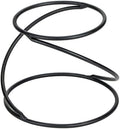 LWUS779 Wrought Iron Single-Shelf Contempo Swirl Pizza Stand, 7-Inch, Black in Black