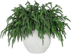 LZNPA 50 Pcs Realistic Christmas Pine Branches Natural Droopy Soft Bendable