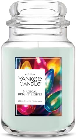 Magical Bright Lights Scented Candle, 22oz Large Jar in Magical Bright Lights