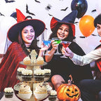 Magical Wizard Cupcake Stand Wizard Birthday Party Decorations 3 Tiered Magical Hat Dessert Cake Table Displays, alternate