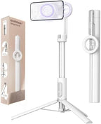 Magnetic Phone Tripod for iPhone, 64" Selfie Stick for Magsafe